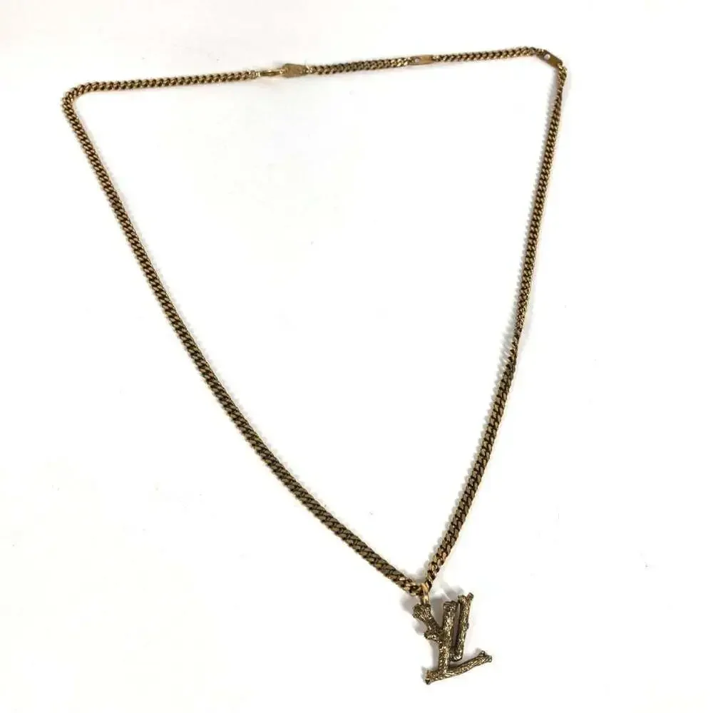 LOUIS VUITTON Vintage Gold Necklace